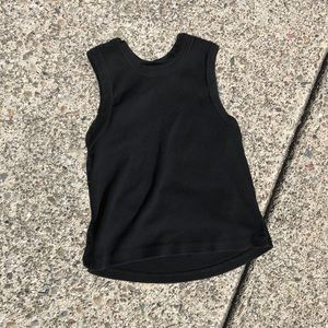 Black tank top from Brandy Melville